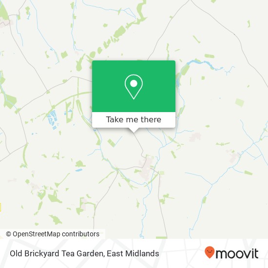 Old Brickyard Tea Garden, Melton Mowbray Melton Mowbray LE14 4 map