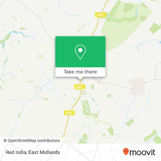 Red India, 26 Melton Road Waltham on the Wolds Melton Mowbray LE14 4 map
