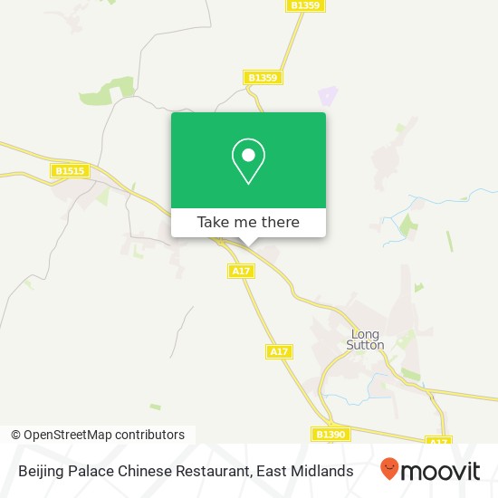 Beijing Palace Chinese Restaurant, Main Road Gedney Spalding PE12 0AA map