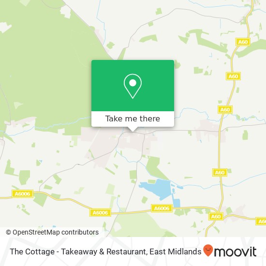 The Cottage - Takeaway & Restaurant, 52 Main Street East Leake Loughborough LE12 6 map