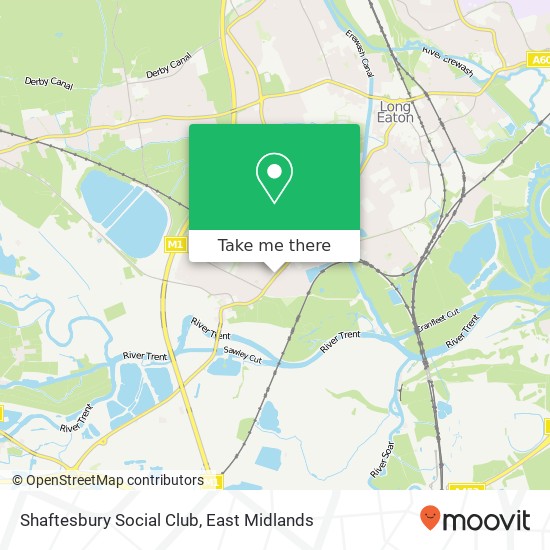 Shaftesbury Social Club map