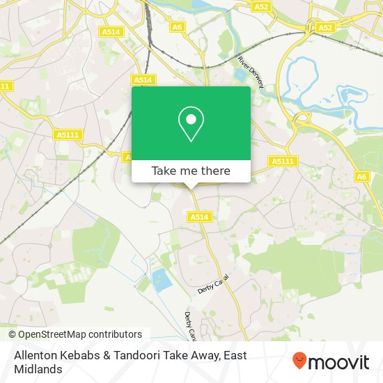 Allenton Kebabs & Tandoori Take Away, 821 Osmaston Road Allenton Derby DE24 9 map