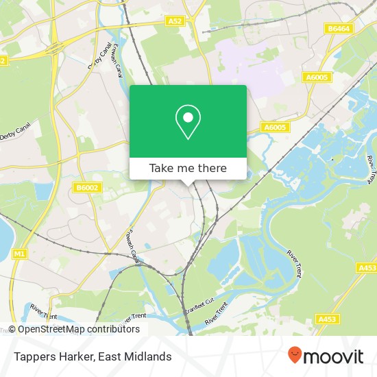 Tappers Harker map