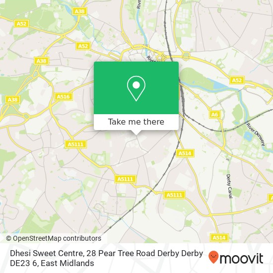 Dhesi Sweet Centre, 28 Pear Tree Road Derby Derby DE23 6 map