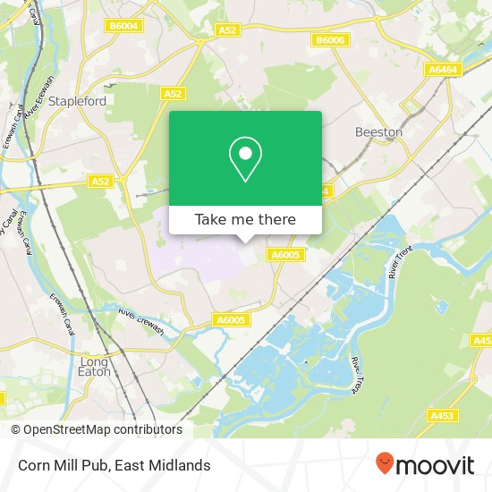 Corn Mill Pub map