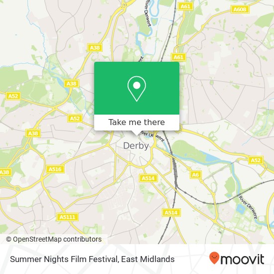 Summer Nights Film Festival map