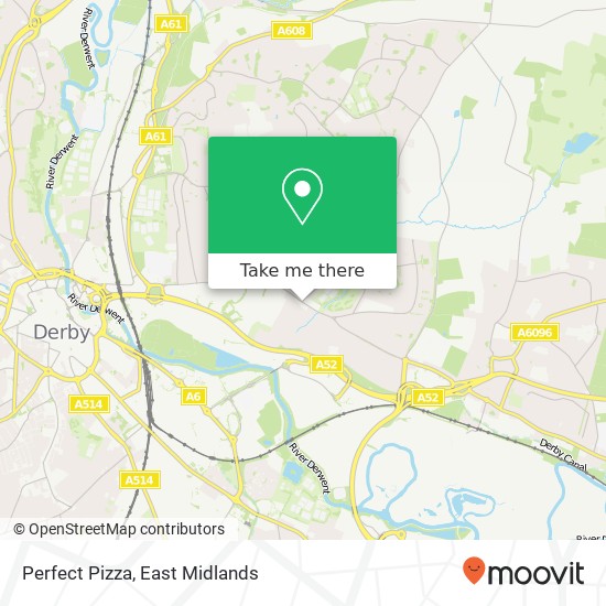 Perfect Pizza, 486 Nottingham Road Derby Derby DE21 6PF map