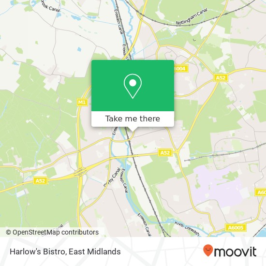 Harlow's Bistro, Derby Road Stapleford Nottingham NG9 7AZ map
