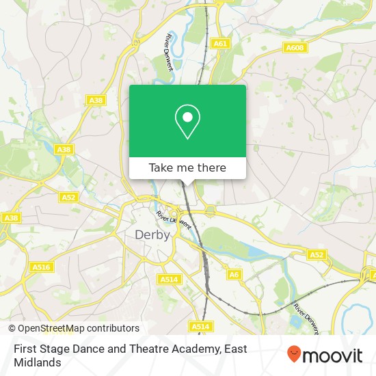 First Stage Dance and Theatre Academy, Enterprise Way Derby Derby DE21 4 map