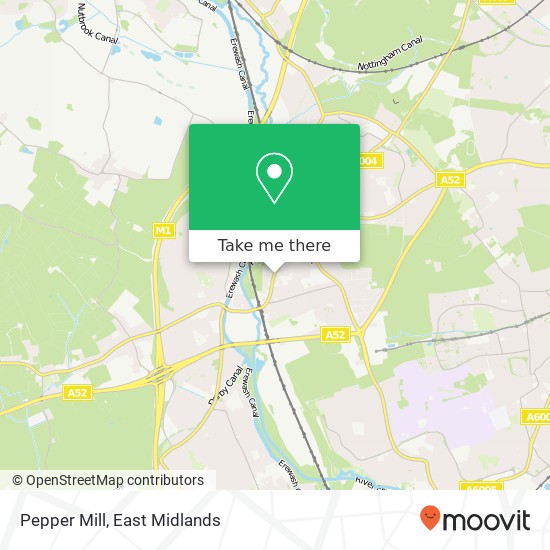 Pepper Mill, 137 Derby Road Stapleford Nottingham NG9 7AS map