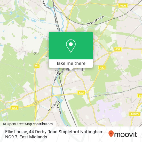 Ellie Louise, 44 Derby Road Stapleford Nottingham NG9 7 map