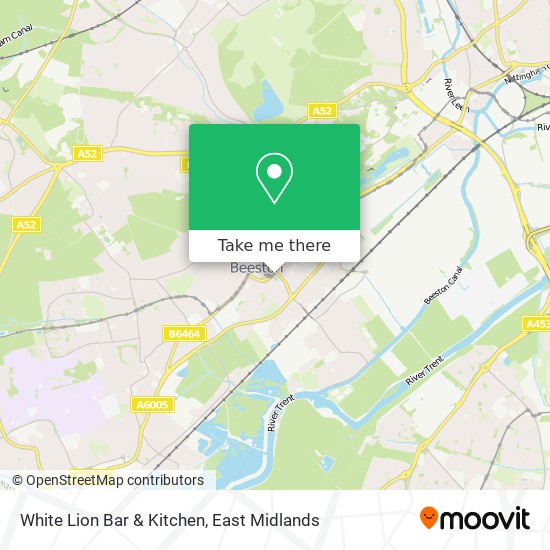 White Lion Bar & Kitchen map