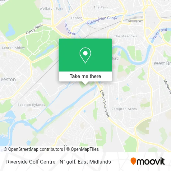 Riverside Golf Centre - N1golf map