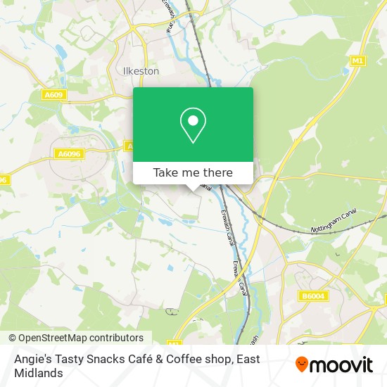Angie's Tasty Snacks Café & Coffee shop map