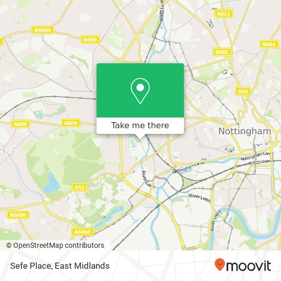 Sefe Place, Triumph Road Nottingham Nottingham NG7 2 map
