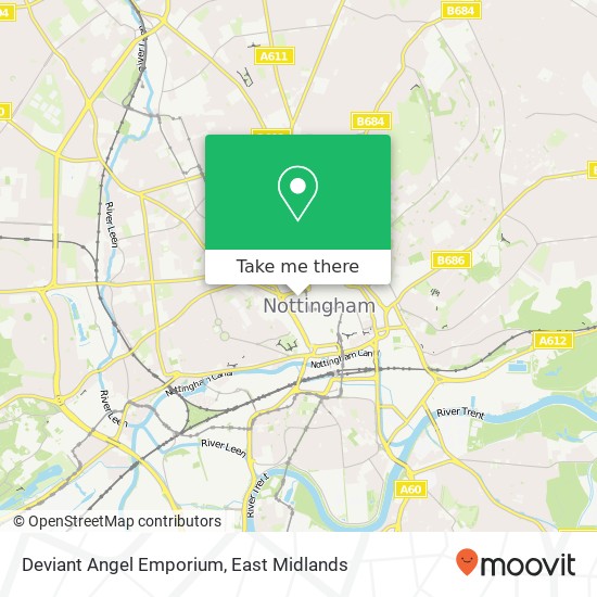 Deviant Angel Emporium, Hurts Yard Nottingham Nottingham NG1 6JD map