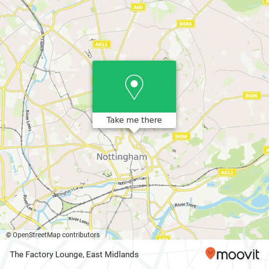 The Factory Lounge, 22 Union Road Nottingham Nottingham NG3 1FF map