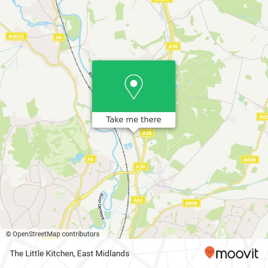 The Little Kitchen, Alfreton Road Little Eaton Derby DE21 5DD map