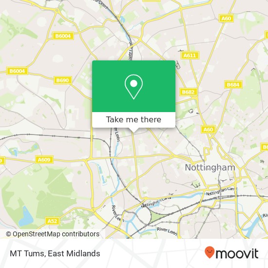 MT Tums, 130 Hartley Road Nottingham Nottingham NG7 3AJ map