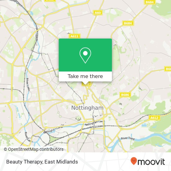 Beauty Therapy, 95 Mansfield Road Nottingham Nottingham NG1 3 map