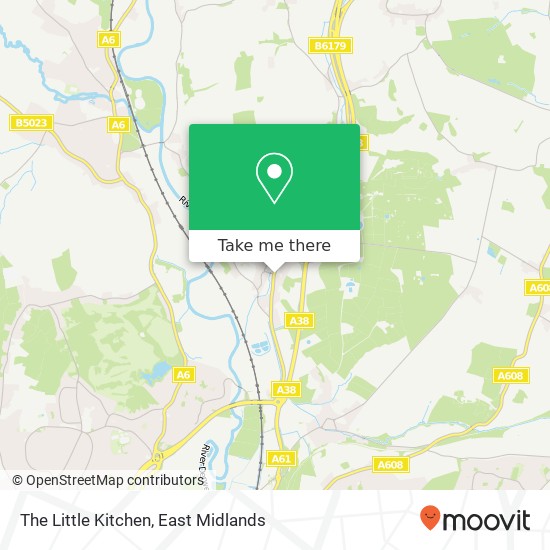 The Little Kitchen, 156 Alfreton Road Little Eaton Derby DE21 5DE map