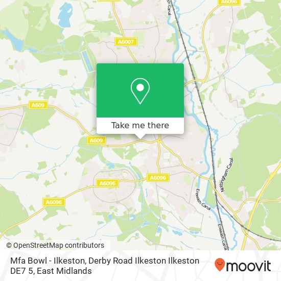 Mfa Bowl - Ilkeston, Derby Road Ilkeston Ilkeston DE7 5 map