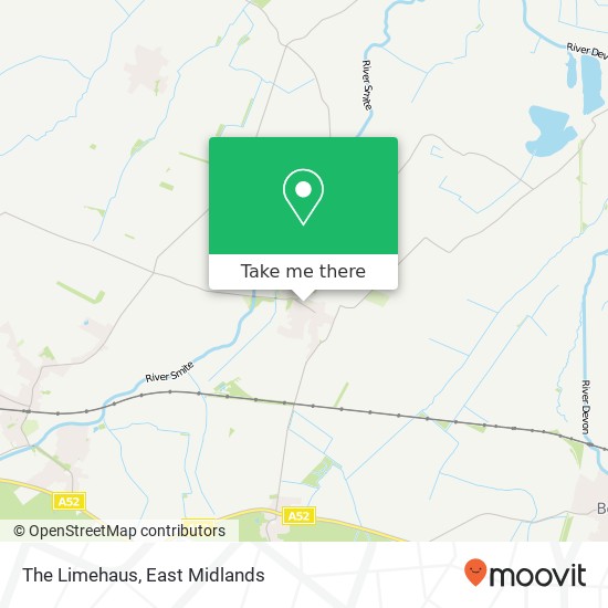 The Limehaus, Loughbon Orston Nottingham NG13 9NH map