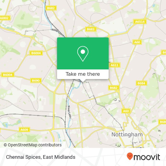Chennai Spices, 384 Radford Road Radford Nottingham NG7 5GR map