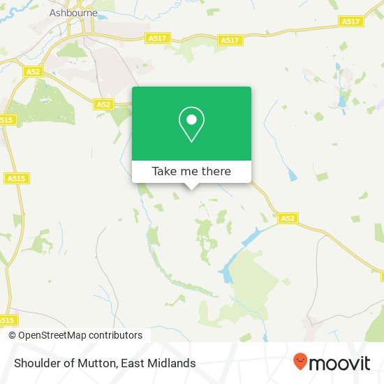 Shoulder of Mutton map