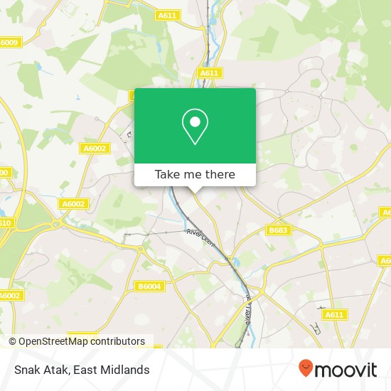 Snak Atak, 112 Highbury Road Bulwell Nottingham NG6 9 map
