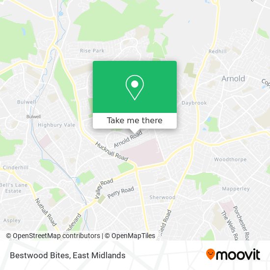 Bestwood Bites map