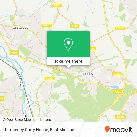 Kimberley Curry House, 88 Eastwood Road Kimberley Nottingham NG16 2 map