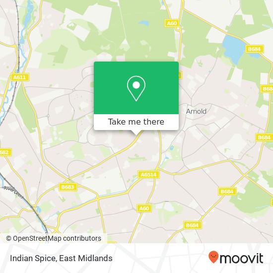 Indian Spice, 133 Oxclose Lane Daybrook Nottingham NG5 6FN map