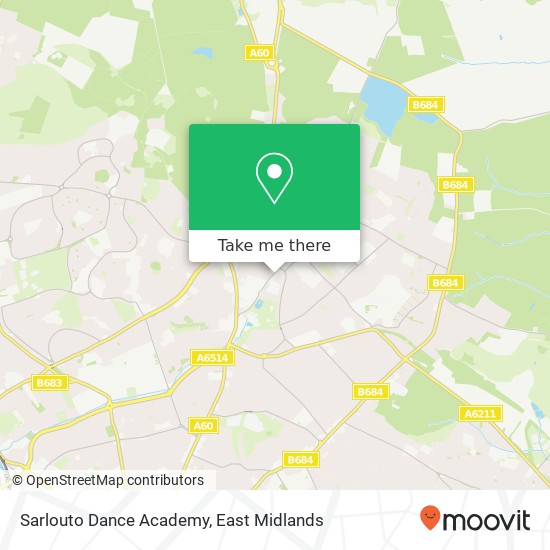 Sarlouto Dance Academy map