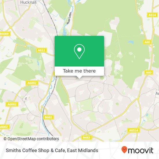 Smiths Coffee Shop & Cafe, Bestwood Park Drive Nottingham Nottingham NG5 5 map
