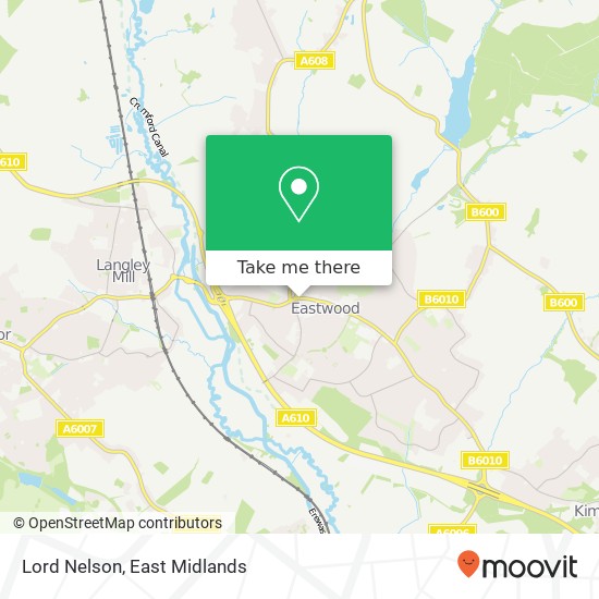 Lord Nelson map