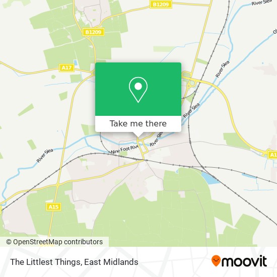 The Littlest Things map