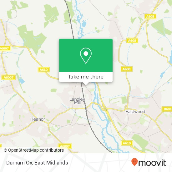 Durham Ox map