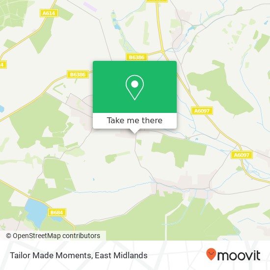 Tailor Made Moments, 3 Spindle View Calverton Nottingham NG14 6HF map