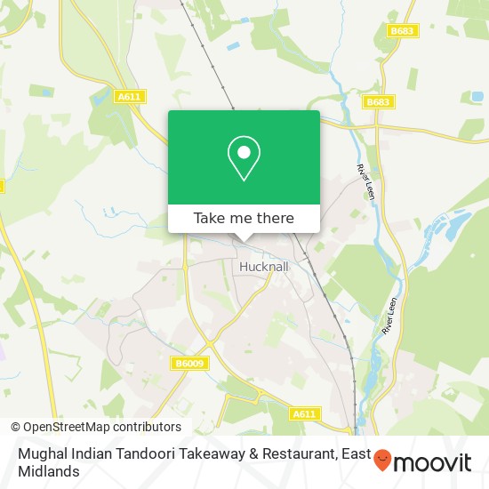 Mughal Indian Tandoori Takeaway & Restaurant, 63 Annesley Road Hucknall Nottingham NG15 7 map