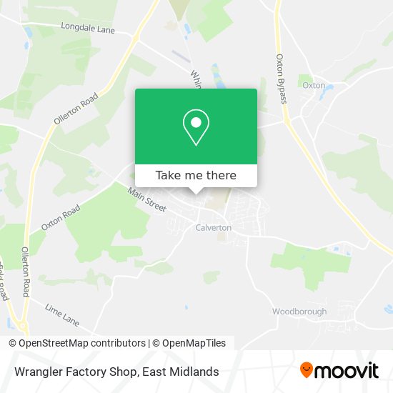 Wrangler Factory Shop map