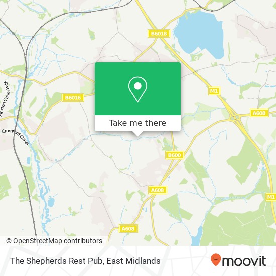 The Shepherds Rest Pub map