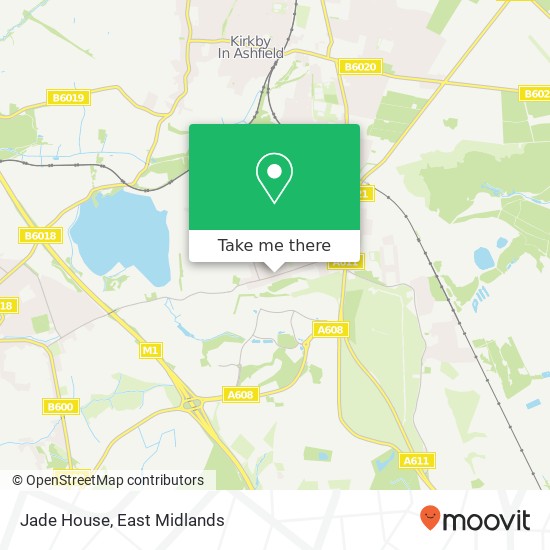 Jade House, 154 Forest Road Annesley Woodhouse Nottingham NG17 9HW map
