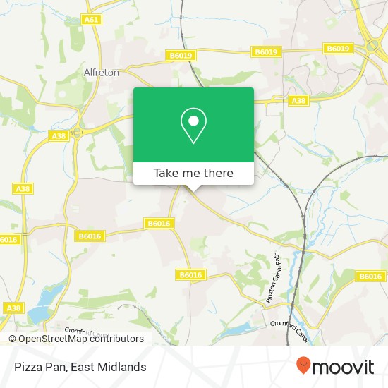Pizza Pan, 245 Somercotes Hill Somercotes Alfreton DE55 4 map