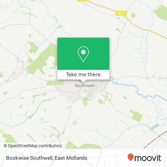 Bookwise Southwell, Queen Street Southwell Southwell NG25 0AA map