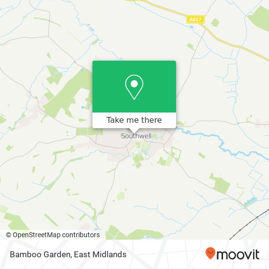 Bamboo Garden, 18 Market Place Southwell Southwell NG25 0 map