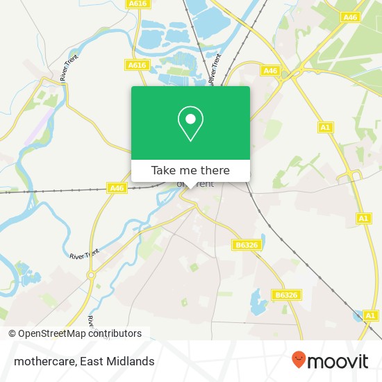 mothercare, 32 Middle Gate Newark Newark NG24 1AL map