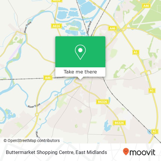 Buttermarket Shopping Centre map