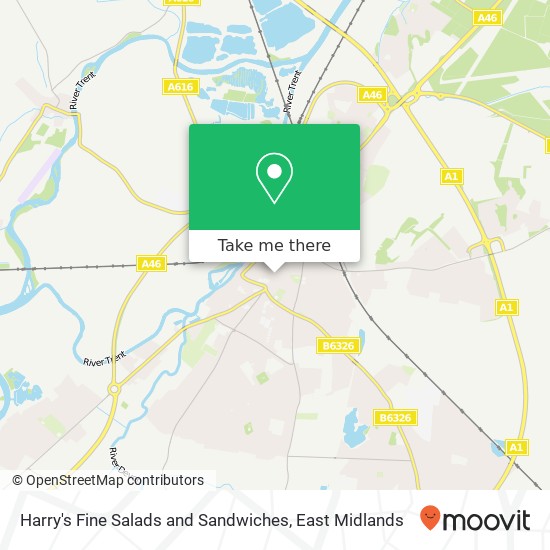 Harry's Fine Salads and Sandwiches, 7 Bridge Street Newark Newark NG24 1 map