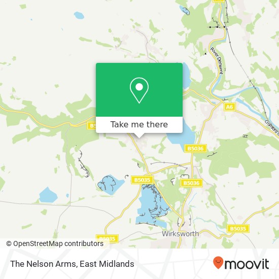 The Nelson Arms map